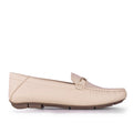 Sepatu Casual Wanita Loafer Moccasin Gino Mariani Grizel Beige