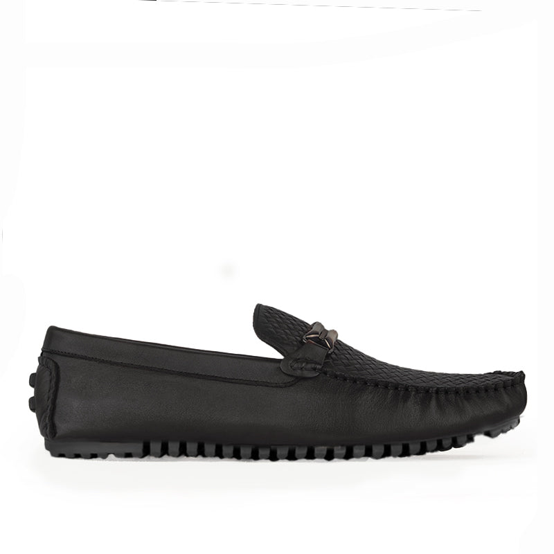 Gino Mariani Bartoli 3 Black Sepatu Formal Pria