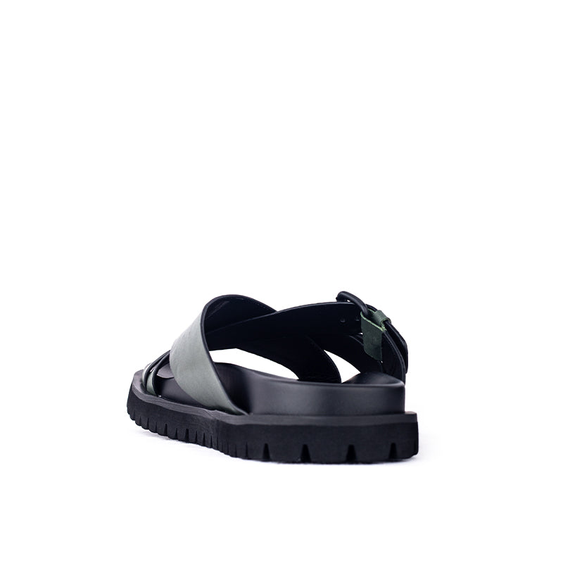Sandal Kulit Pria Gino Mariani Fonzie Army