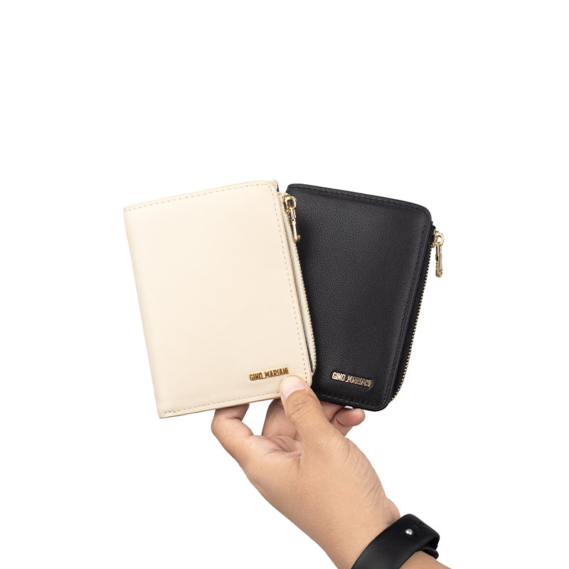 Dompet Kulit Wanita Gino Mariani Andrea Off White