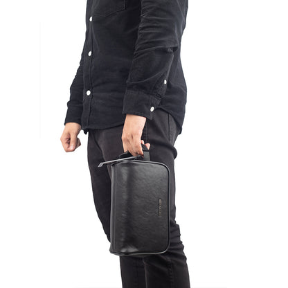 Clutch Kulit Pria Gino Mariani Jespero Black