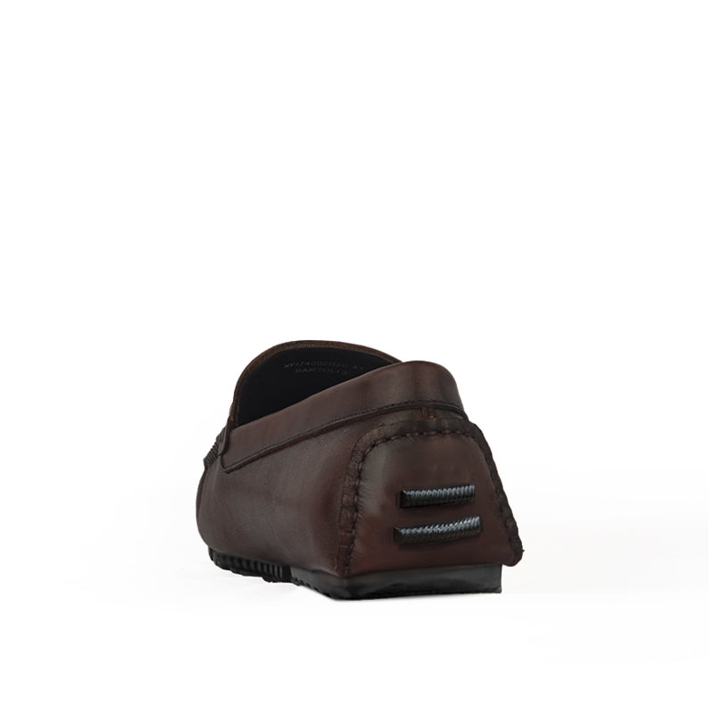 Gino Mariani Bartoli 3 Dark Brown Sepatu Formal Pria