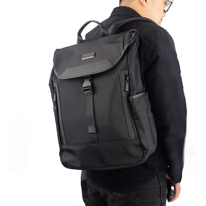 Backpack Tas Ransel Pria Gino Mariani Agiel Black
