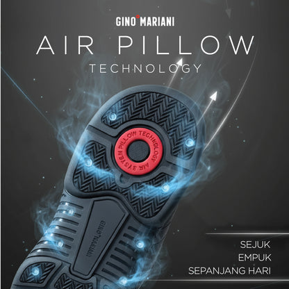 Sepatu Casual Sneakers Pria Gino Mariani Jetro Black