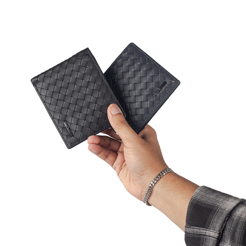 Dompet Kulit Pria Gino Mariani Kenji Black