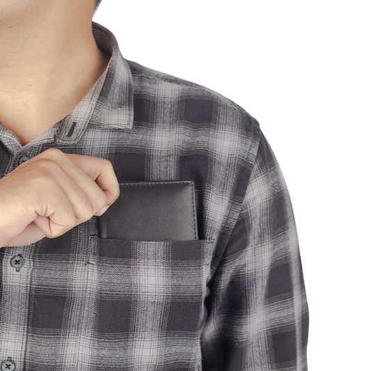 Dompet Kulit Pria Gino Mariani Kitaro Black