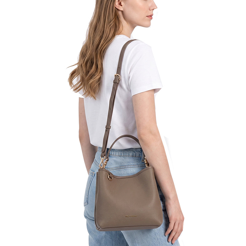 Tas Wanita Gino Mariani Hobo Bag Erin Taupe