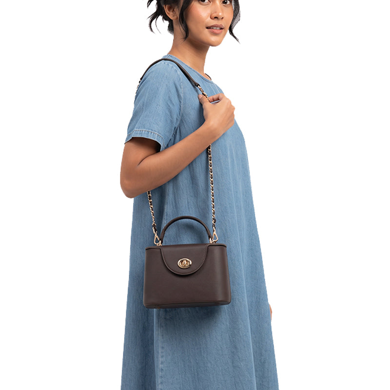 Tas Wanita Top handle Gino Mariani Irish Coffee