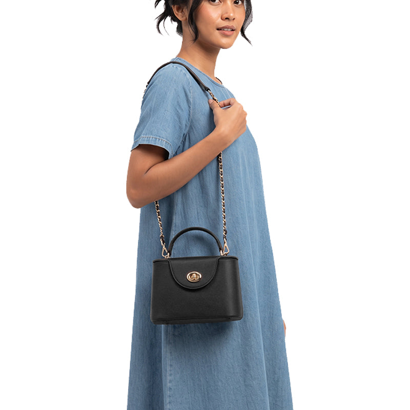 Tas Wanita Top handle Gino Mariani Irish Black