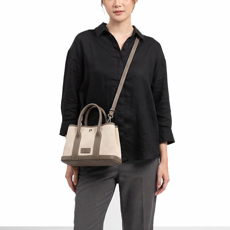 Tas Wanita Gino Mariani Tote Bag Fawla Brown