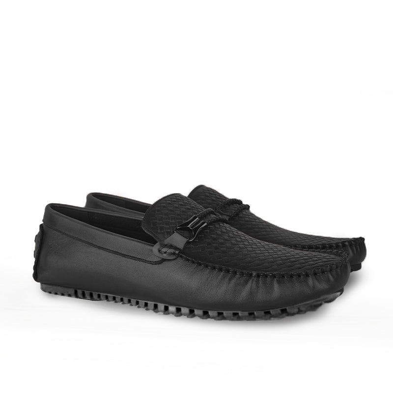 Gino Mariani Bartoli 3 Black Sepatu Formal Pria