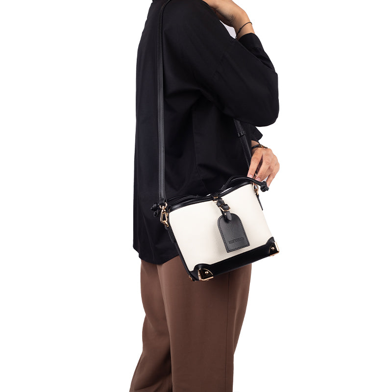 Tas Wanita Gino Mariani Shoulder Bag Berry Black