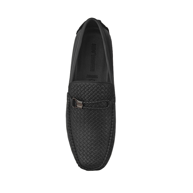 Gino Mariani Bartoli 3 Black Sepatu Formal Pria