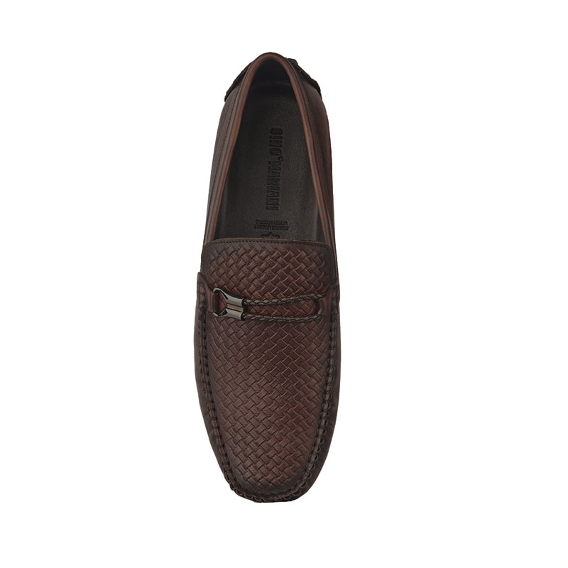 Gino Mariani Bartoli 3 Dark Brown Sepatu Formal Pria