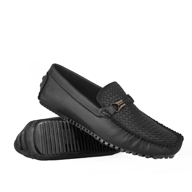 Gino Mariani Bartoli 3 Black Sepatu Formal Pria