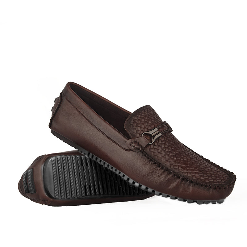 Gino Mariani Bartoli 3 Dark Brown Sepatu Formal Pria