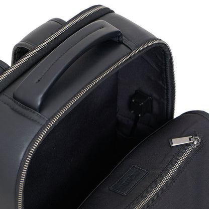 Backpack Tas Ransel Kulit Pria Gino Mariani Baron Black