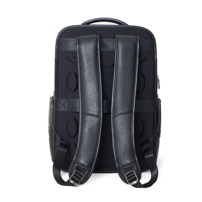 Backpack Tas Ransel Kulit Pria Gino Mariani Bastian Black