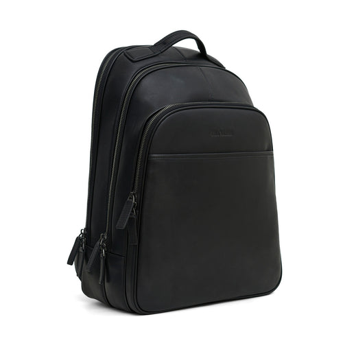 Backpack Tas Ransel Kulit Pria Gino Mariani Boston Black