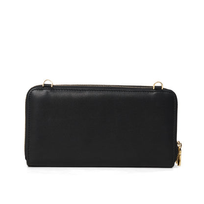 Dompet Panjang Kulit Wanita Gino Mariani Long Leather Wallet Ambra Black
