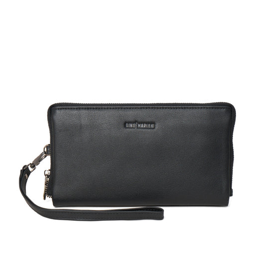 Clutch Kulit Pria Gino Mariani Jeno Black