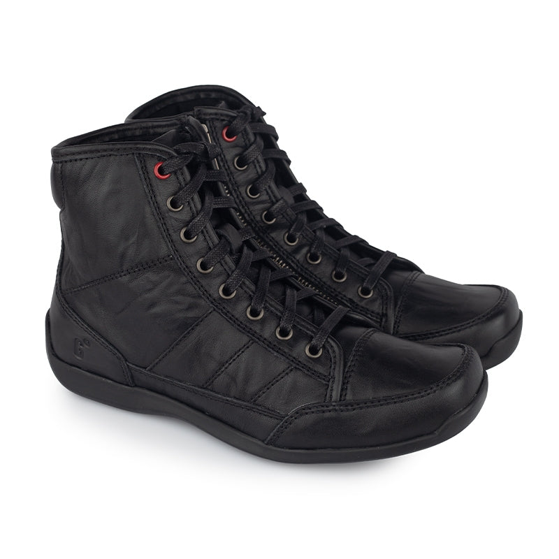 Sepatu Wanita Boots Casual Gino Mariani Elario 17 Hitam