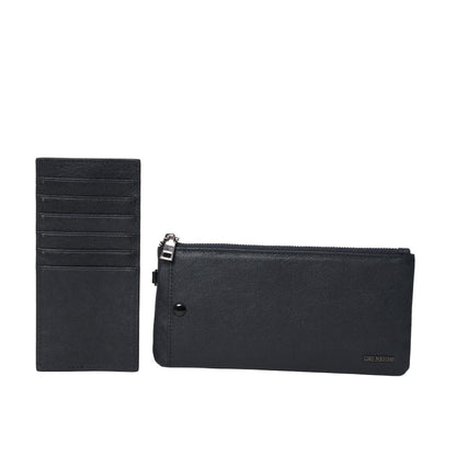 Pouch Kulit Pria Gino Mariani Elezar Navy