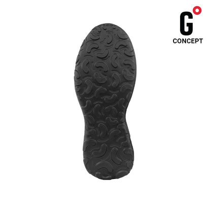 Sepatu Casual Pria Sneakers G° Concept by Gino Mariani Daxton Black