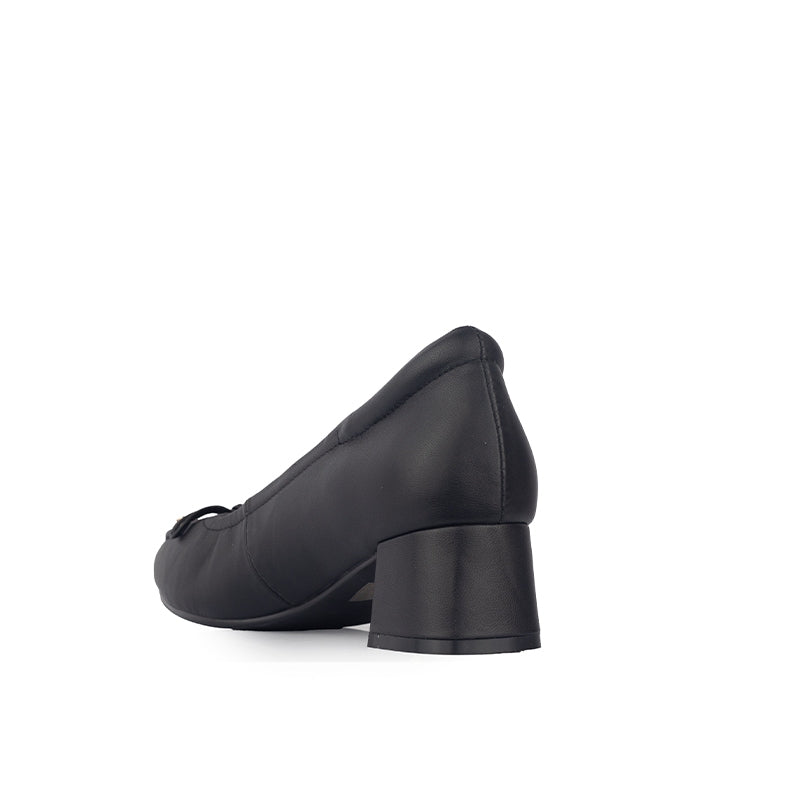 Sepatu Pantofel Formal Wanita Gino Mariani Edelina Black