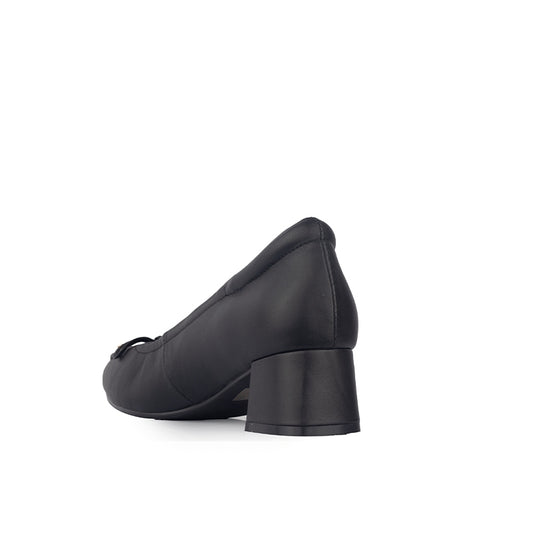 Sepatu Pantofel Formal Wanita Gino Mariani Edelina Black