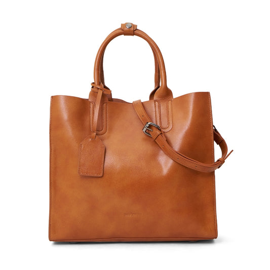 Tas Wanita Tote Bag Gino Mariani Arsy Camel