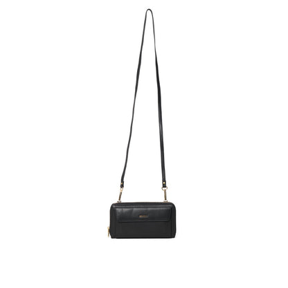 Dompet Panjang Kulit Wanita Gino Mariani Long Leather Wallet Ambra Black