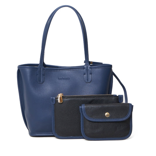 Tas Wanita Gino Mariani Tote Bag Devani Navy