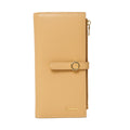 Dompet Panjang Kulit Wanita Gino Mariani Long Leather Wallet Angelica Beige