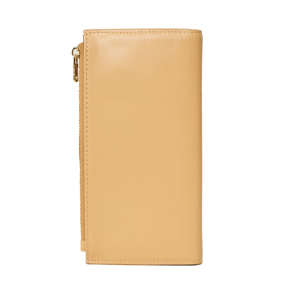 Dompet Panjang Kulit Wanita Gino Mariani Long Leather Wallet Angelica Beige