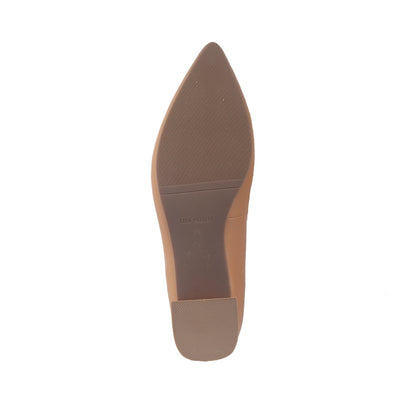 Sepatu Pantofel Formal Wanita Gino Mariani Edelina Light Brown