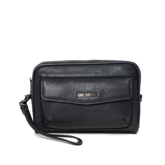 Clutch Kulit Pria Gino Mariani Jericho Black