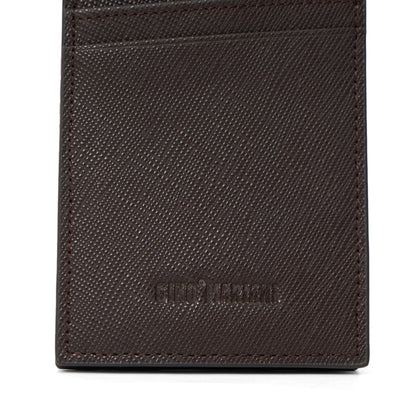 Lanyard Card Holder Kulit Gino Mariani Jenson Brown