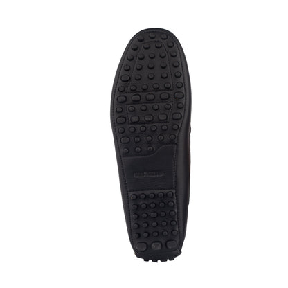 Sepatu Casual Wanita Loafer Moccasin Gino Mariani Ellen Black
