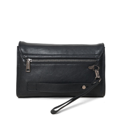 Clutch Kulit Pria Gino Mariani Jacopo Black
