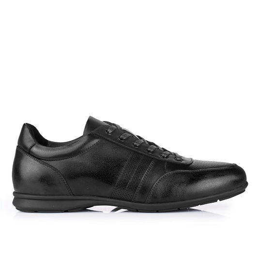 Sepatu Casual Formal Pria Gino Mariani Eziel Hitam