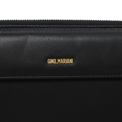 Dompet Panjang Kulit Wanita Gino Mariani Long Leather Wallet Ambra Black