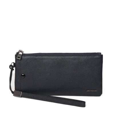 Pouch Kulit Pria Gino Mariani Elezar Navy