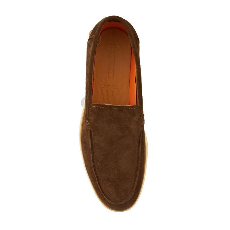 Sepatu Pria Casual Loafer Moccasin Gino Mariani Hope Brown