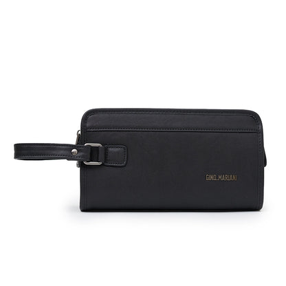 Clutch Pria Gino Mariani Edwin Hitam