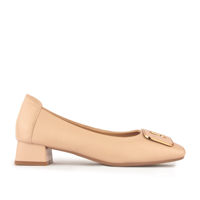 Sepatu Casual Formal Wanita Gino Mariani Florentia Light Brown