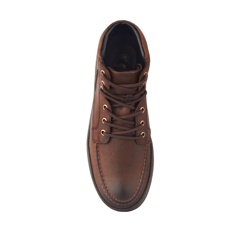 Sepatu Pria Boots Casual Gino Mariani Jadden Brown