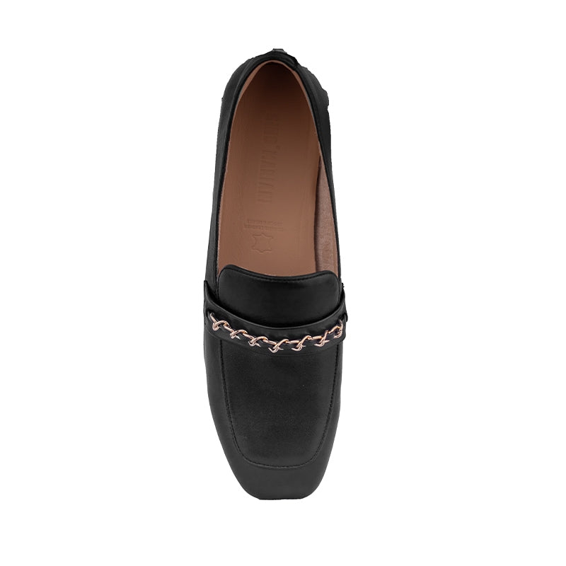 Sepatu Casual Formal Wanita Gino Mariani Clea Black