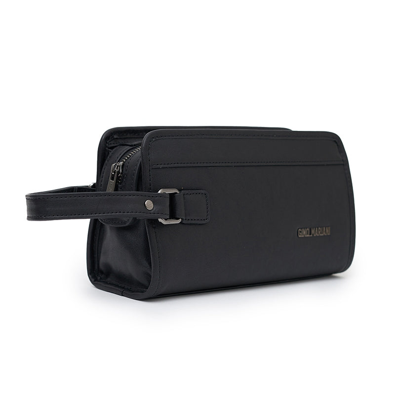 Clutch Pria Gino Mariani Edwin Hitam