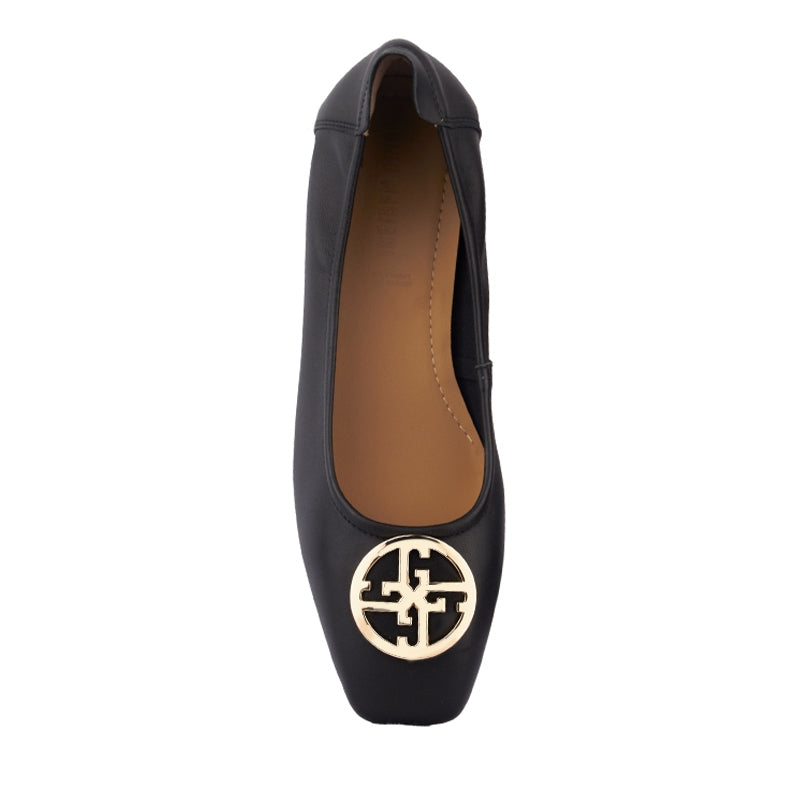 Sepatu Casual Formal Wanita Gino Mariani Faela Black